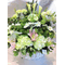 "White fantasy"  flower arrangement in basket.Spring flavor !!!