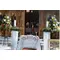Wedding decoration. Season flowers.