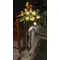 Wedding decoration. Corridor stand arrangement.