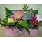 Flower arrangment in small design carton box