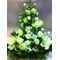Green White Flower Arrangement