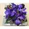 Arrangement with vanda orchids in zink tray