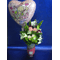 flowers balloons
