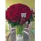 100 red roses bouquet