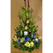 Arrangement of flowers for new born baby