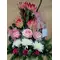 Christmas Arrangement with flowers