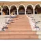 Church steps outside