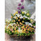 Basket arrangement with summer flavor!!! "Thousand flowers"!!!