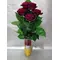 Red roses (10) stems "extra quality"
