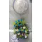 Basket with "Blue Roses"