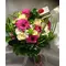 Wedding bouquet with season flowers