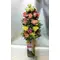 Roses arrangement - (30) stems - Big Headed Ecuador + vase!!!