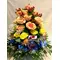 Exclusive Arrangement in basket. Flower Sky !!!