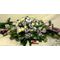 Χριστούγεννα .Σύνθεση Επιτραπέζια Λουλούδια & Κερί + Διακόσμηση.