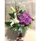 Wedding bouquet. Summer Purple Theme.