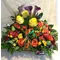 Ανθοπωλείο flowershop.gr Χειμώνας λουλούδια σε "Μεγάλο" καλάθι.