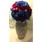 Exclusive "Paper Collage" Vase max !!! With "Rose Ball"  150 stems total.
