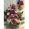 Easter Arrangement In Basket + Chocolate Goodies & Decoration !!