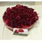 Red roses cake "artistic"