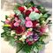 Basket with Red & Pink Exclusive Flowers
