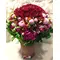 Exclusive "Red Roses" Bouquet (50) Ecuador roses & assorted Paeonias