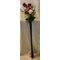 Design Vase Tube 1,00m. with  (5) ecuador roses  & Decoration