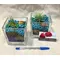 Air Plants tillandsias in glass vase with decoration. !!! (pair 2 vases)