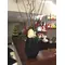 Exclusive arrangement in design vase.