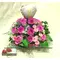 Flower Arrangement  for New Born Baby ! Roses in Glass