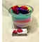 Rose Big Head (6cm)  (preserved) In Arrangement with decoration.