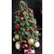 Christmas Tree Abies Nobilis Arrangement 50-60cm Decorated.