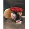 Roses Preserved in decorative  20 cm x 20 cm "Divine  Hatbox". (15) heads.