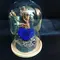 Rose Forever Heart in Glass Cover Diam. 20cm Height 30cm. In "Decorative Package ".