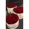 Roses in decorative  "Set of 3" HatBoxes.
