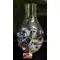 Christmas arrangement in Drop vase with decoration. Preserved, dried & artificial elements. Height appr 45-50cm. (led lights inluded)