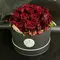 Roses in decorative Hat Box. (30 heads)