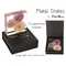 Vip Fossil Epoxy (3) Flowers Large. Exclusive Gift Box.