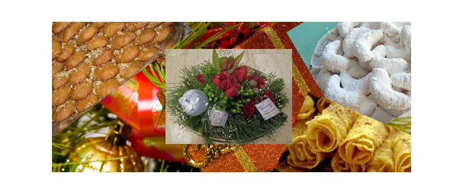 Christmas Hamper ! Flowers & Sweets !